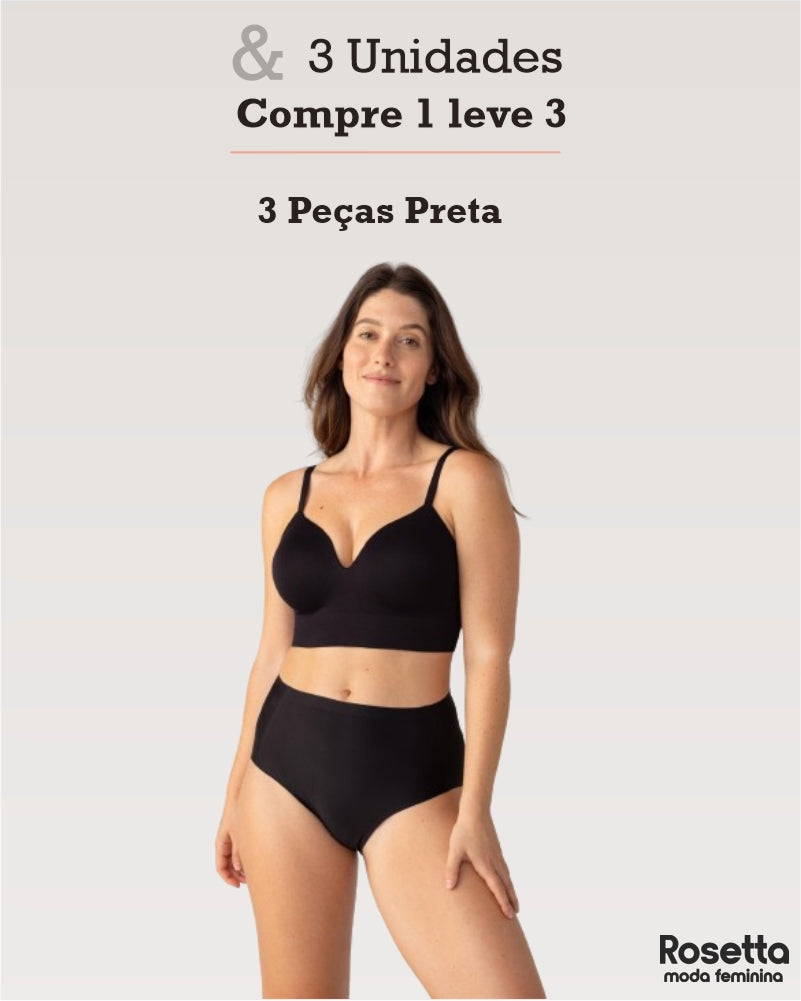 SUTIÃ MODELADOR LIBELLE COMPRE 1 LEVE 3