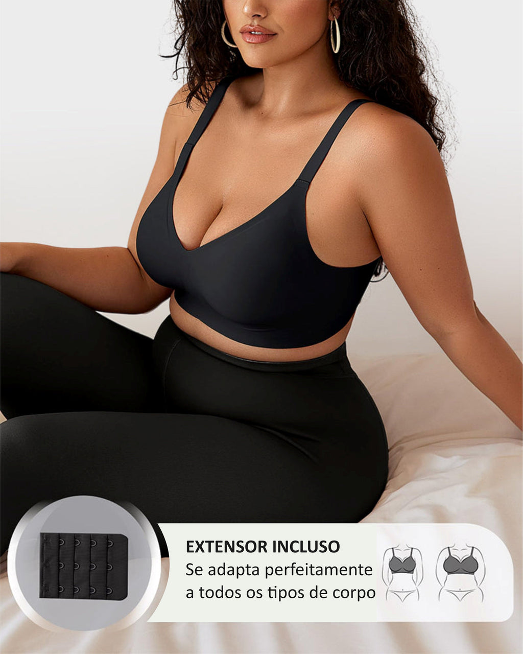 SUTIÃ MODELADOR BELLA SOFT (COMPRE 1 LEVE 3)