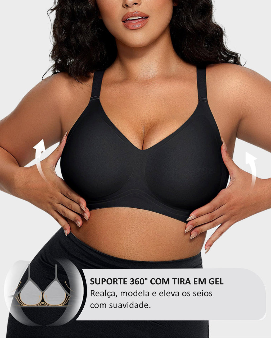 SUTIÃ MODELADOR BELLA SOFT (COMPRE 1 LEVE 3)