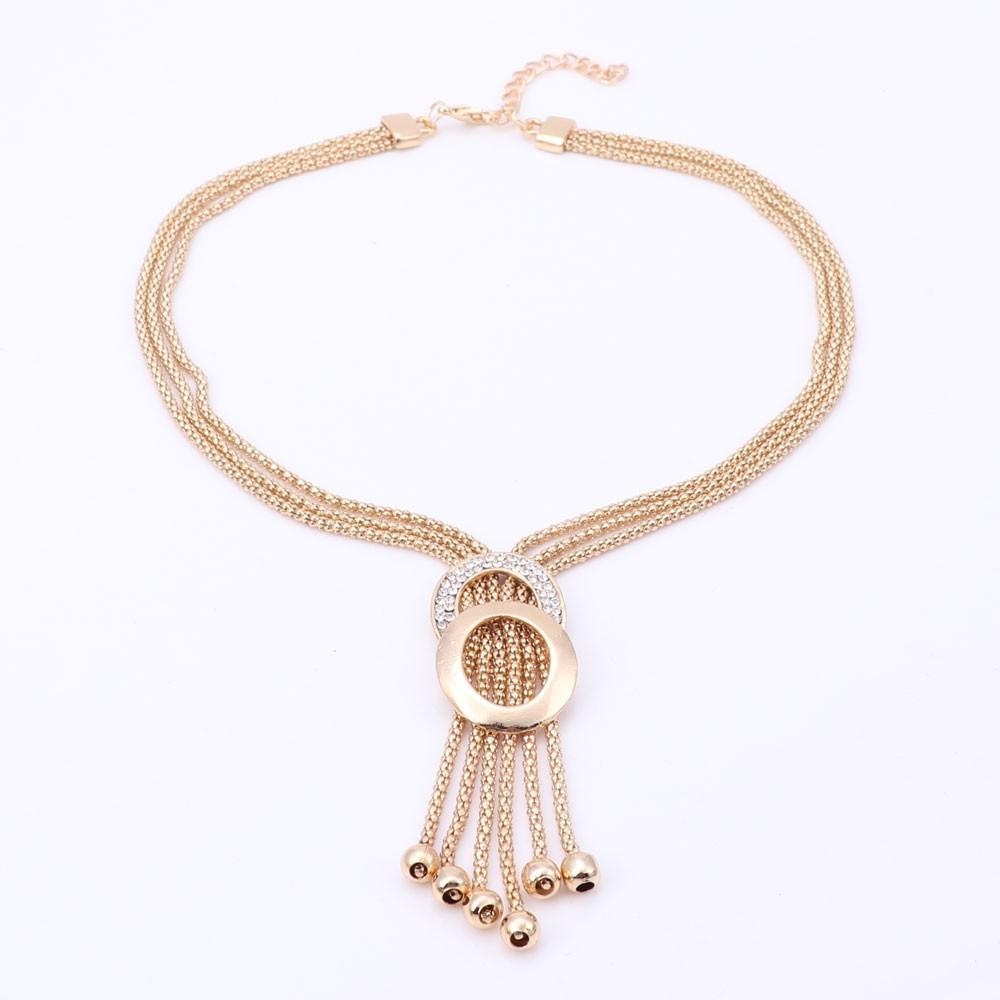 Conjuntos de Brincos Colar Pulseira e Anel Cristal Africano