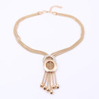 Conjuntos de Brincos Colar Pulseira e Anel Cristal Africano