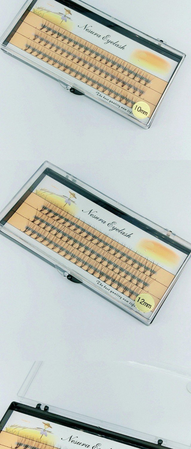 Kit Com 60 Cílios Postiços Natural