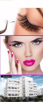 Kit Com 60 Cílios Postiços Natural