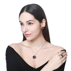 Conjunto de Colar Brincos e Anel Essence