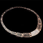 Conjunto de Colar Pulseira Brinco Anel