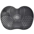 Escova de Silicone Para Limpeza de Pincel Maquiagem