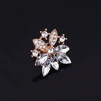 Conjunto de Colar Anel Brinco e Pulseira Crystal Clear